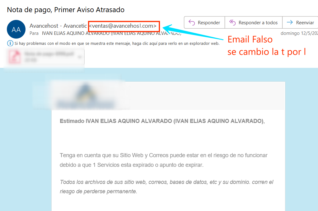 Email phishing 4
