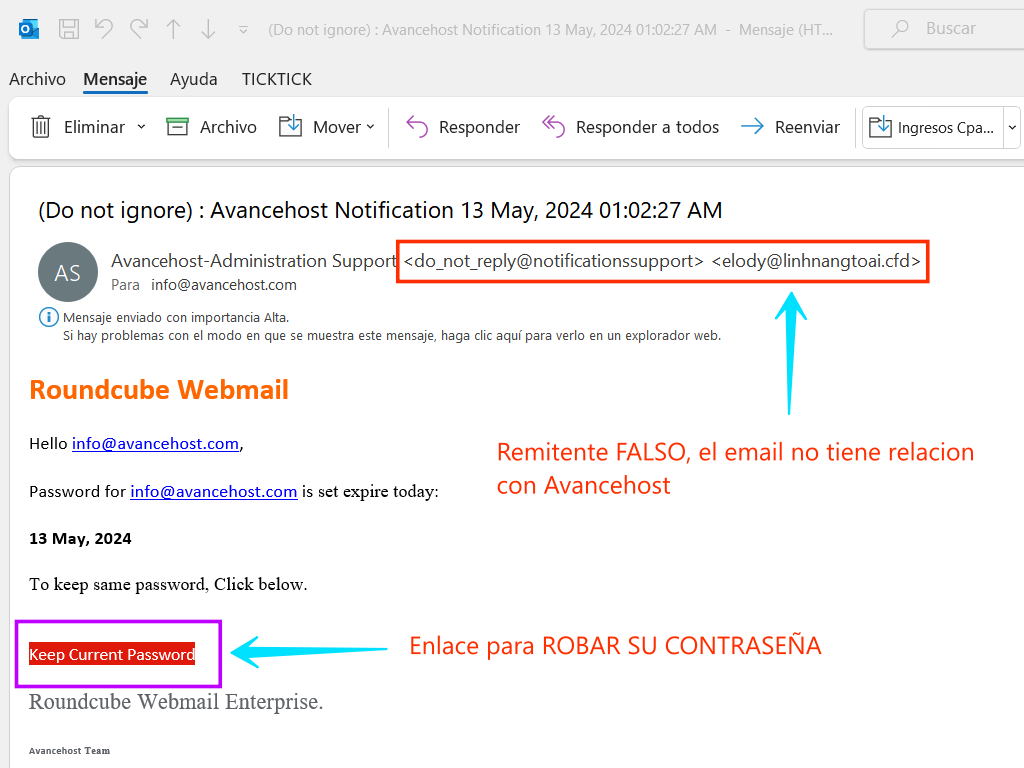 Email phishing 6